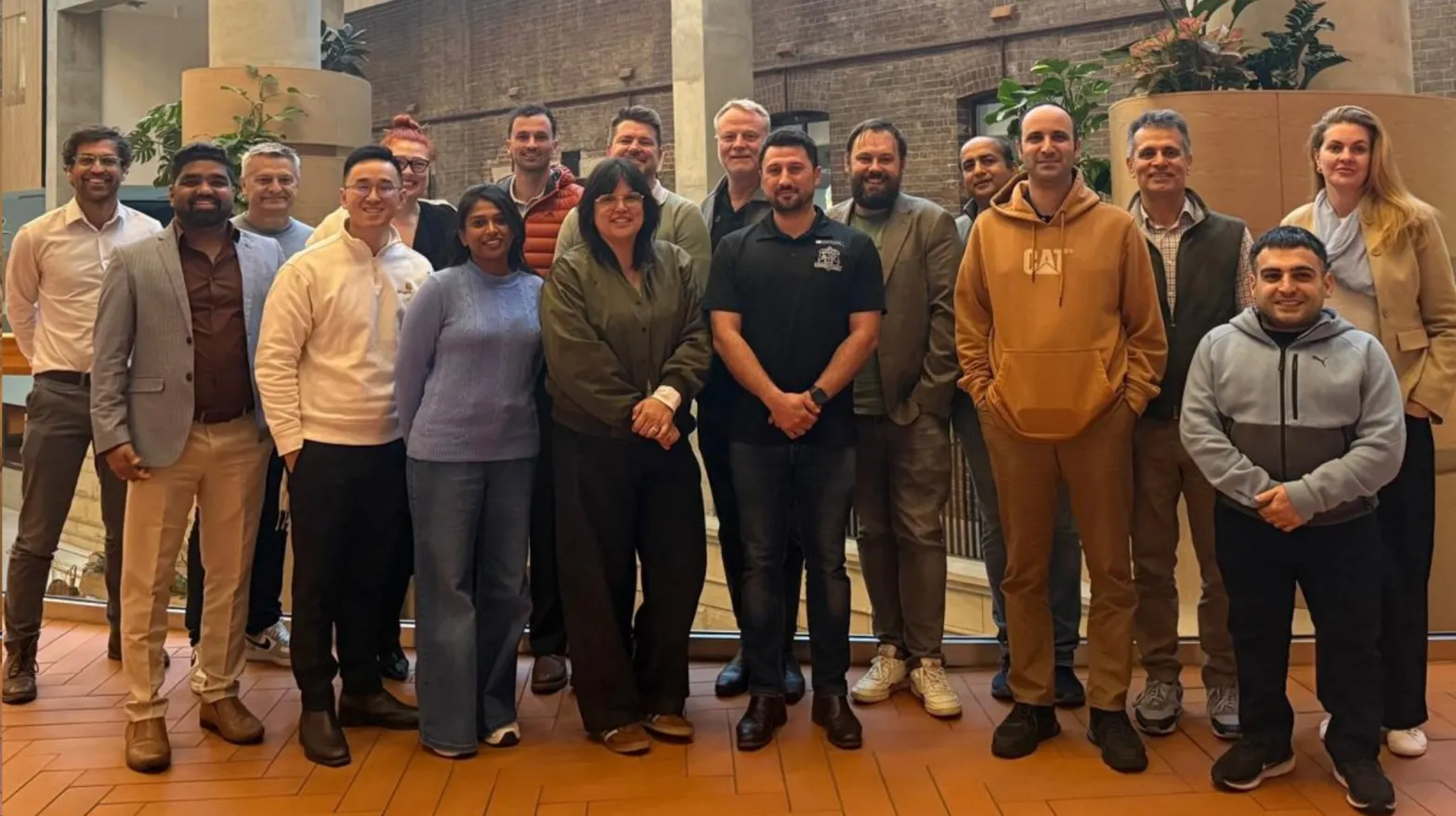 DeepStart 2026 participants posing together during the NSW immersion.